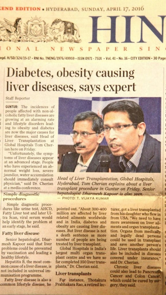 Diabetes, Obesity Causing Liver Diseases, Says Expert