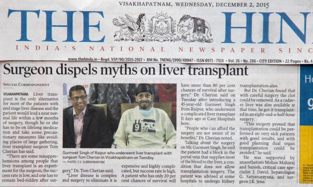 Surgeon Dispels Myths On Liver Transplant